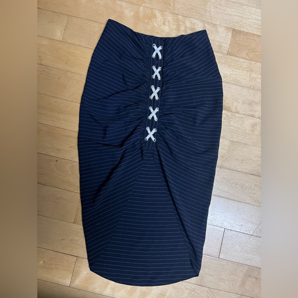 Cute pinstripes skirt